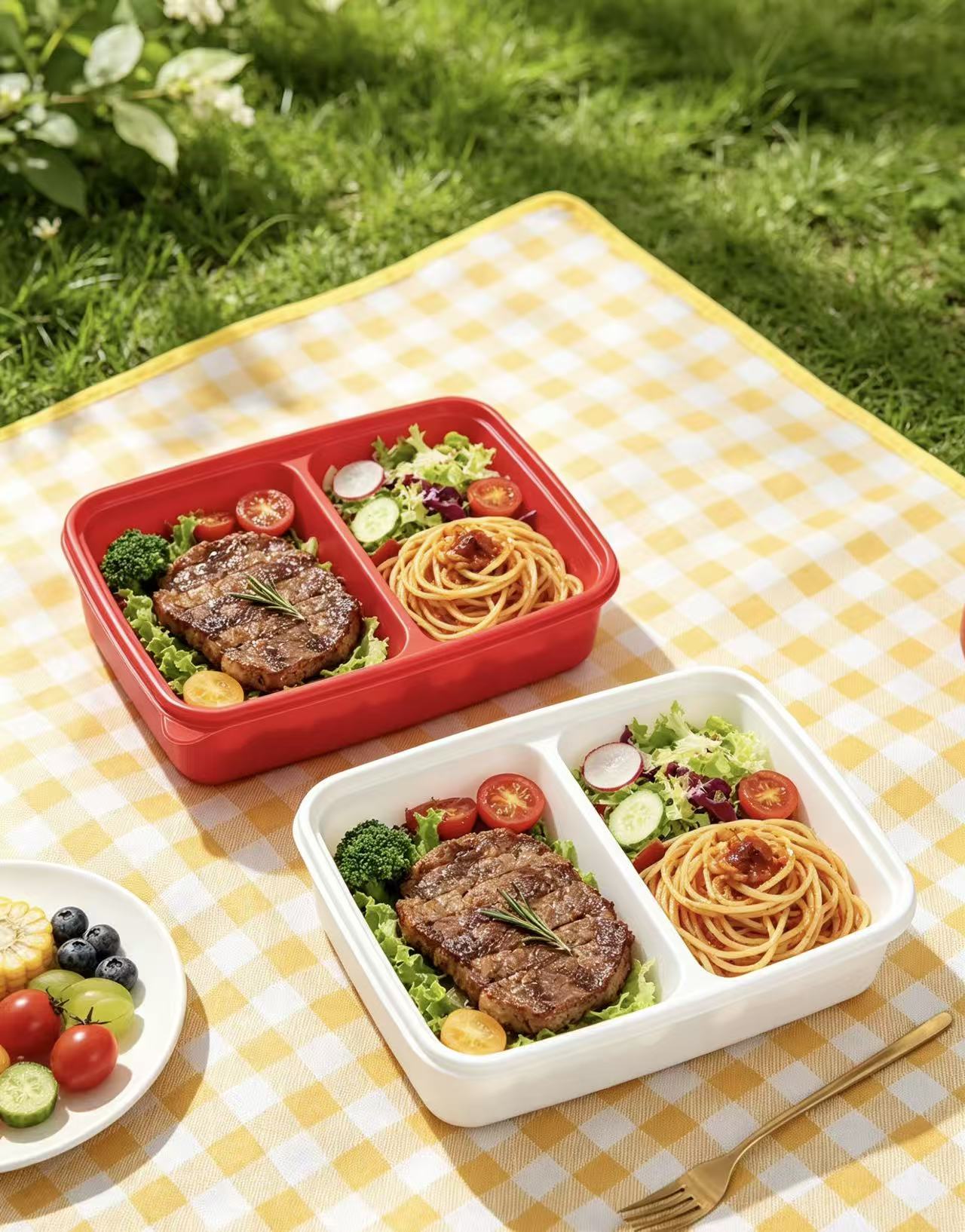 2-Compartment Bowl Scene