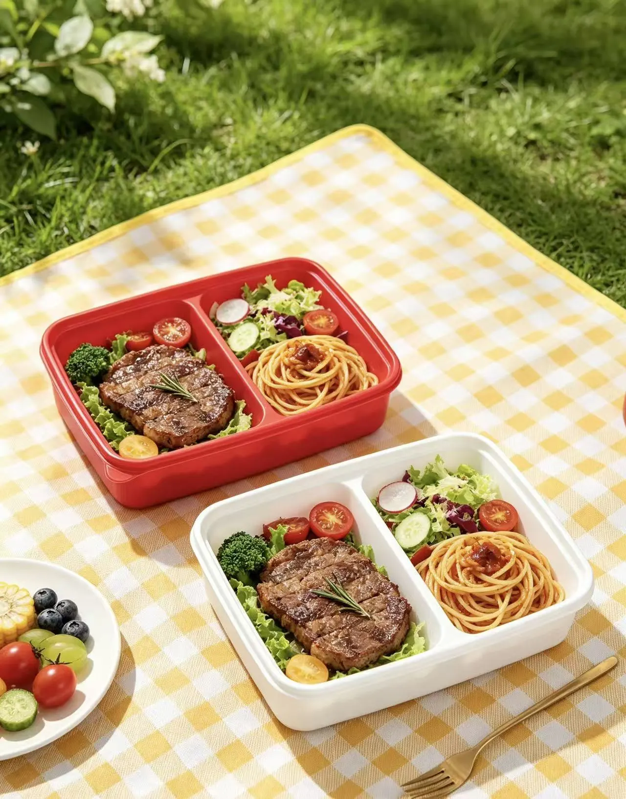 2-Compartment Bowl Scene