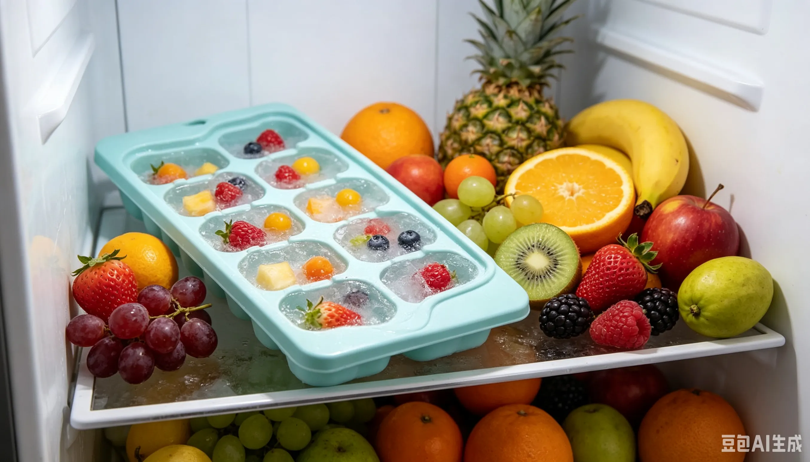 Ice Cube Tray Scene