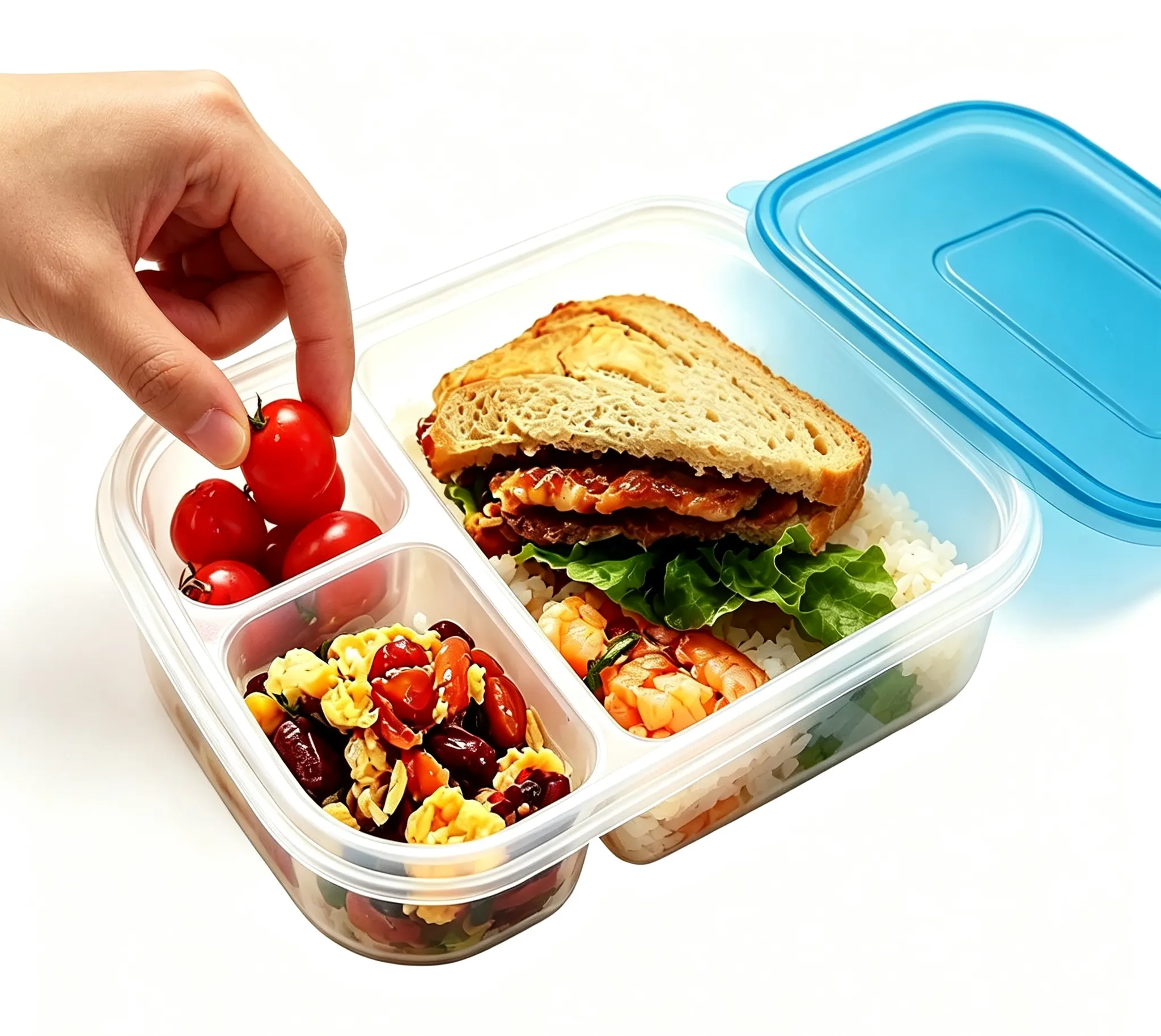 3-Compartment Bowl Hover