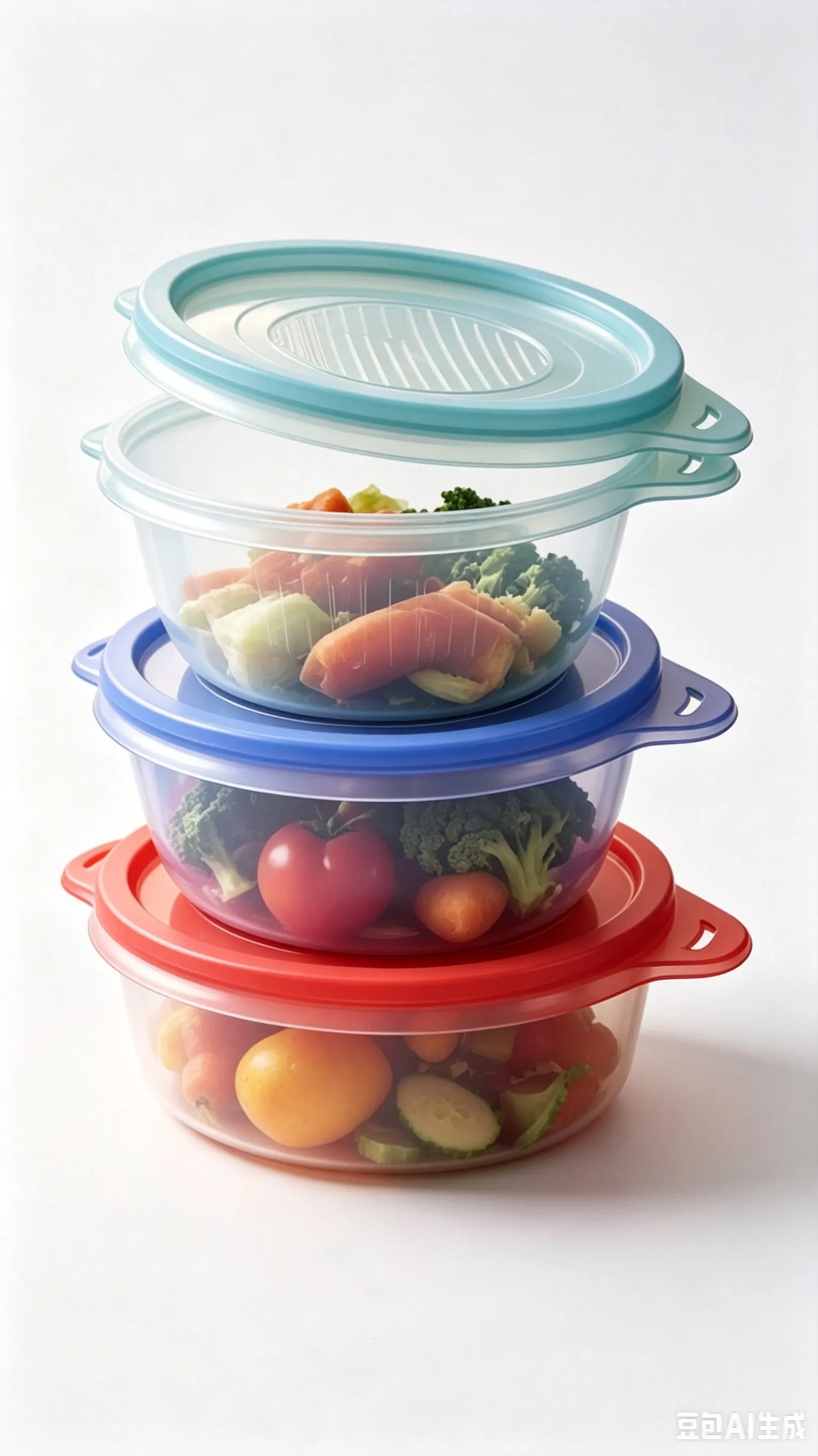 Round Microwave Container Hover