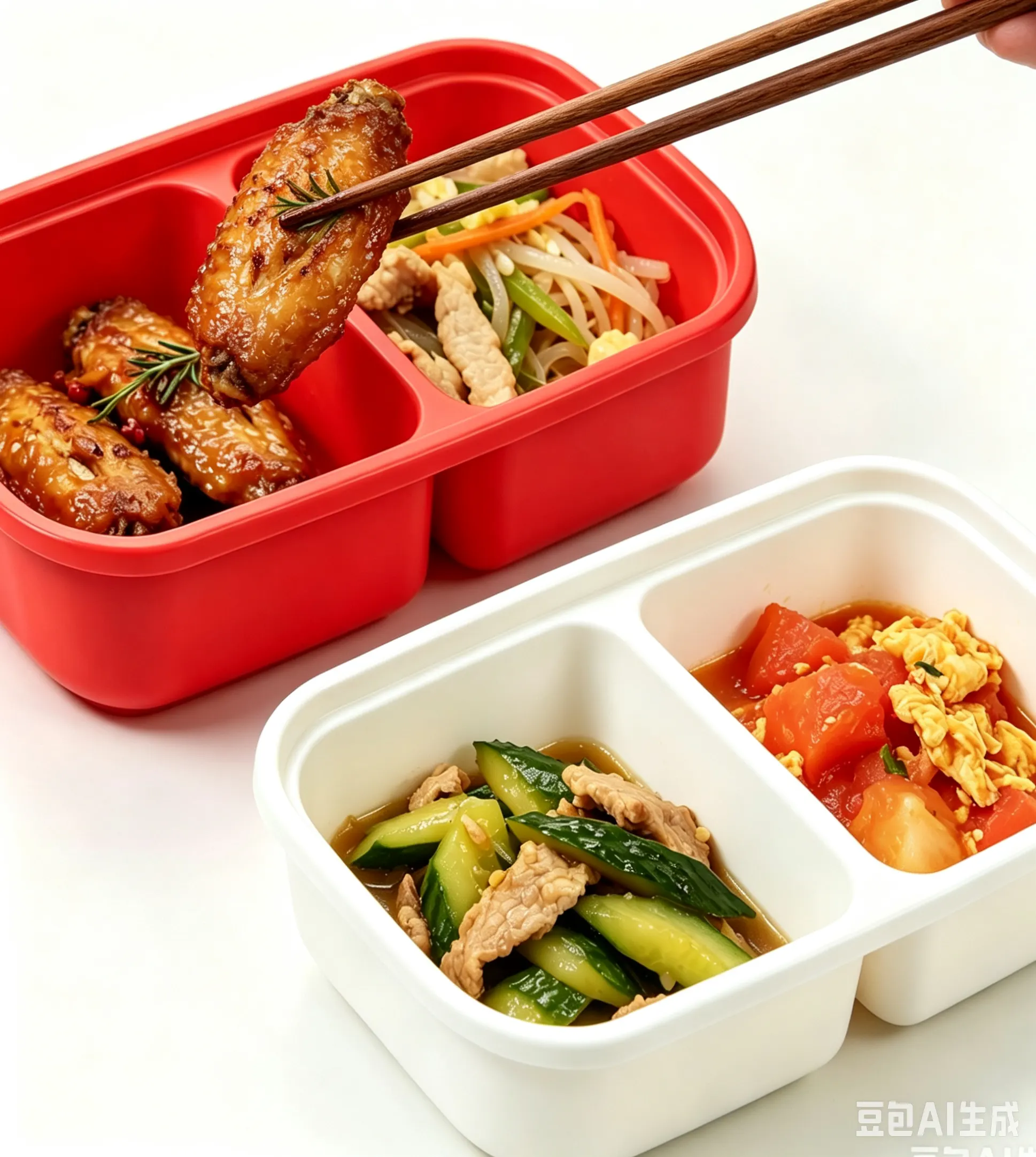 2-Compartment Bowl Hover